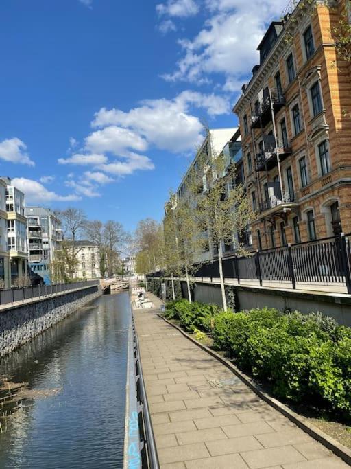 Innenstadt Refugium In Ruhiger Wasserlage+Balkon Λειψία Εξωτερικό φωτογραφία