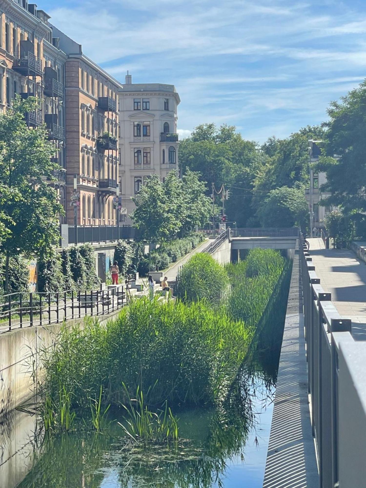 Innenstadt Refugium In Ruhiger Wasserlage+Balkon Λειψία Εξωτερικό φωτογραφία